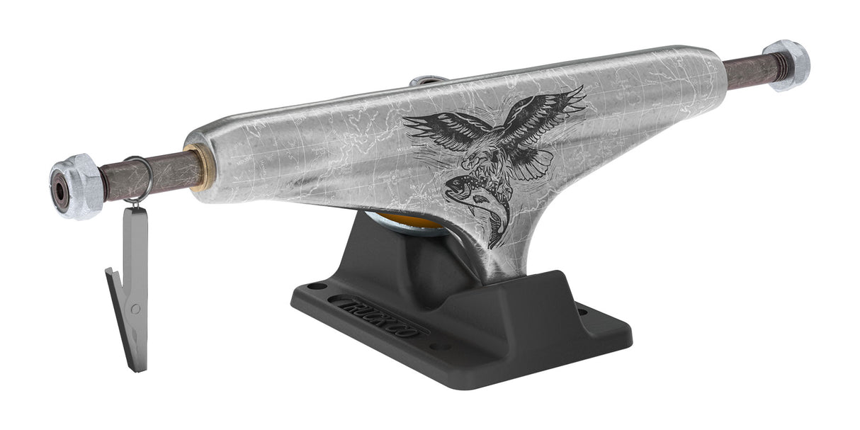 Independent Stage 11 Hollow David Gravette Pro Silver Black Skateboard Trucks