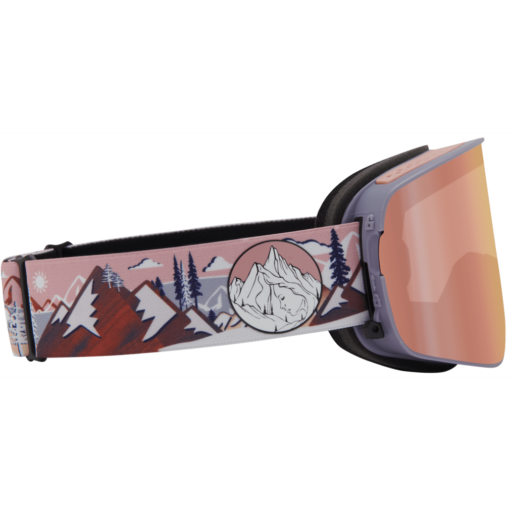 Dragon NFX2 Snowboard Goggles - Kimmy Fasani/Lumalens Rose Gold Ion + Bonus Lumalens Light Rose Lens