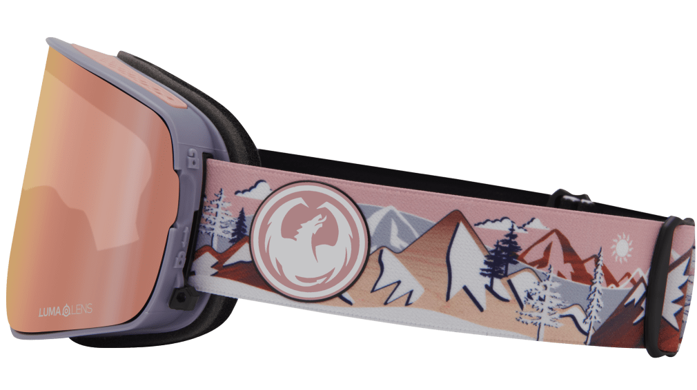 Dragon NFX2 Snowboard Goggles - Kimmy Fasani/Lumalens Rose Gold Ion + Bonus Lumalens Light Rose Lens