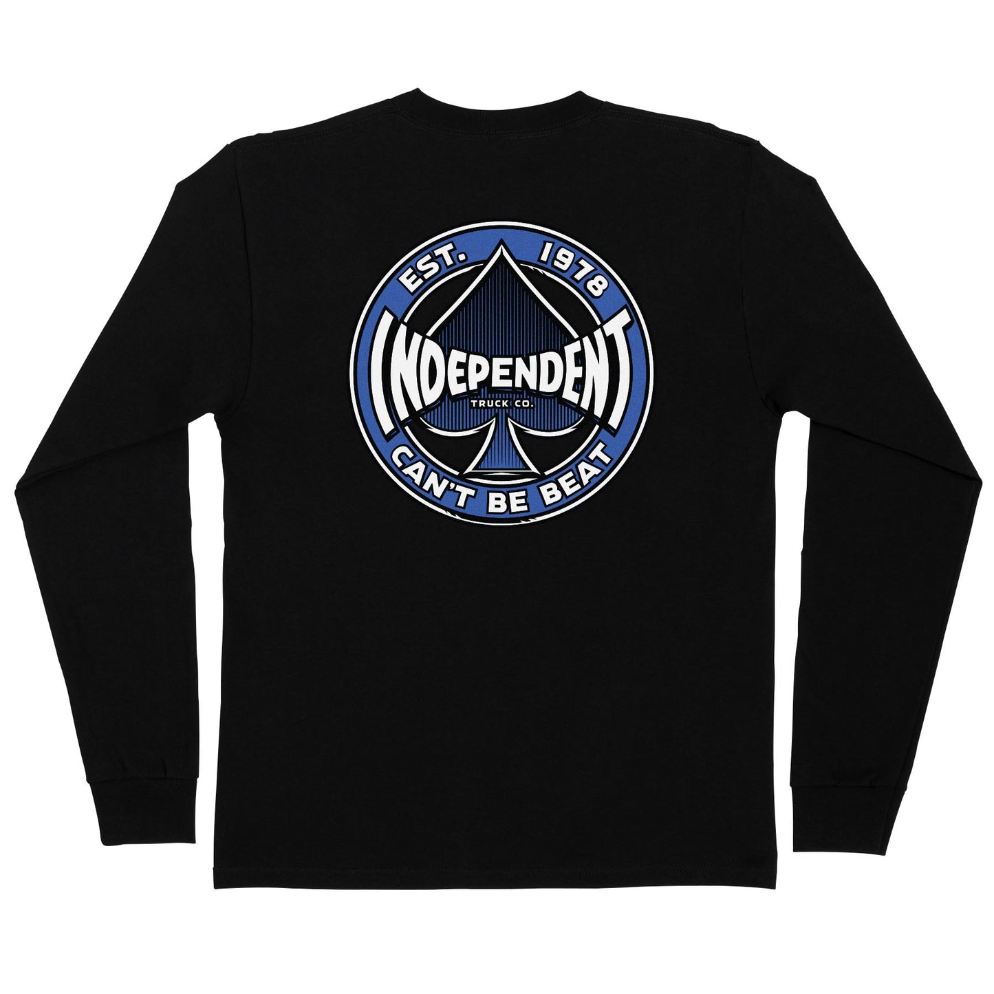 Independent Can't Be Beat Long Sleeve Heavyweight T-Shirt - Black