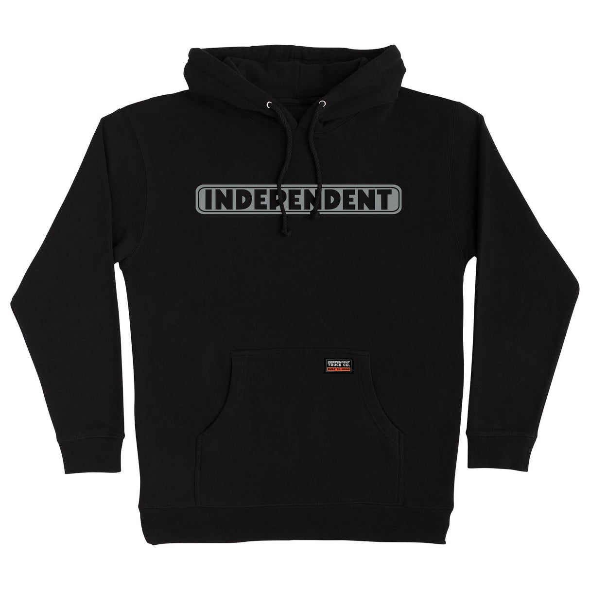 Independent Bar Logo Reflective Pullover Heavyweight Hoodie