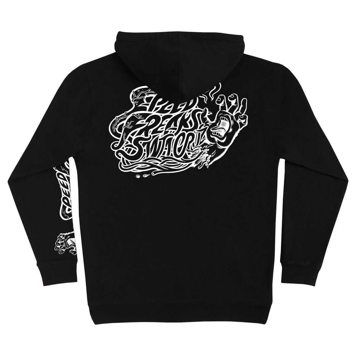 Santa Cruz Freaks Hand Midweight Full Zip Hoodie