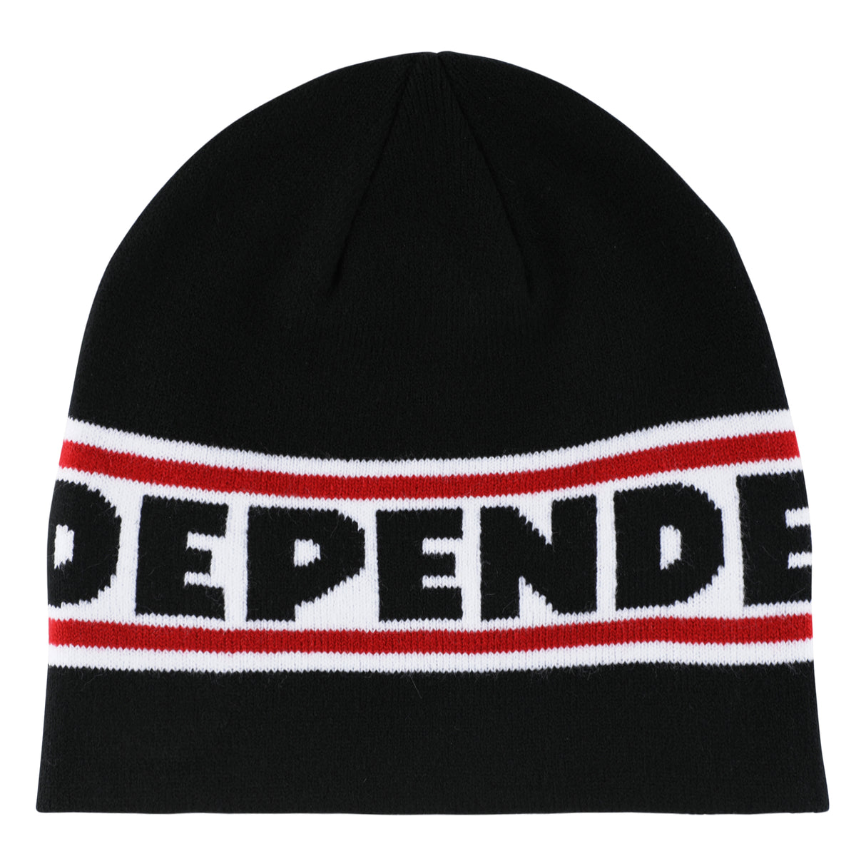 Independent Bar Logo Skull Beanie