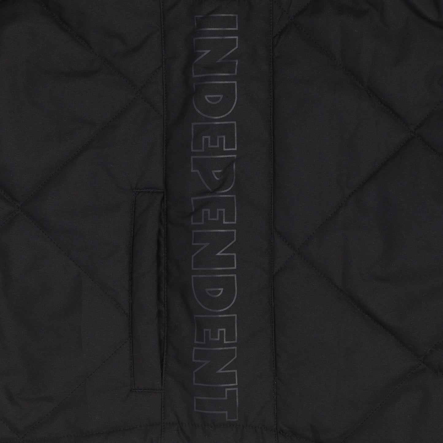 Independent Holloway Puffy Vest - Black