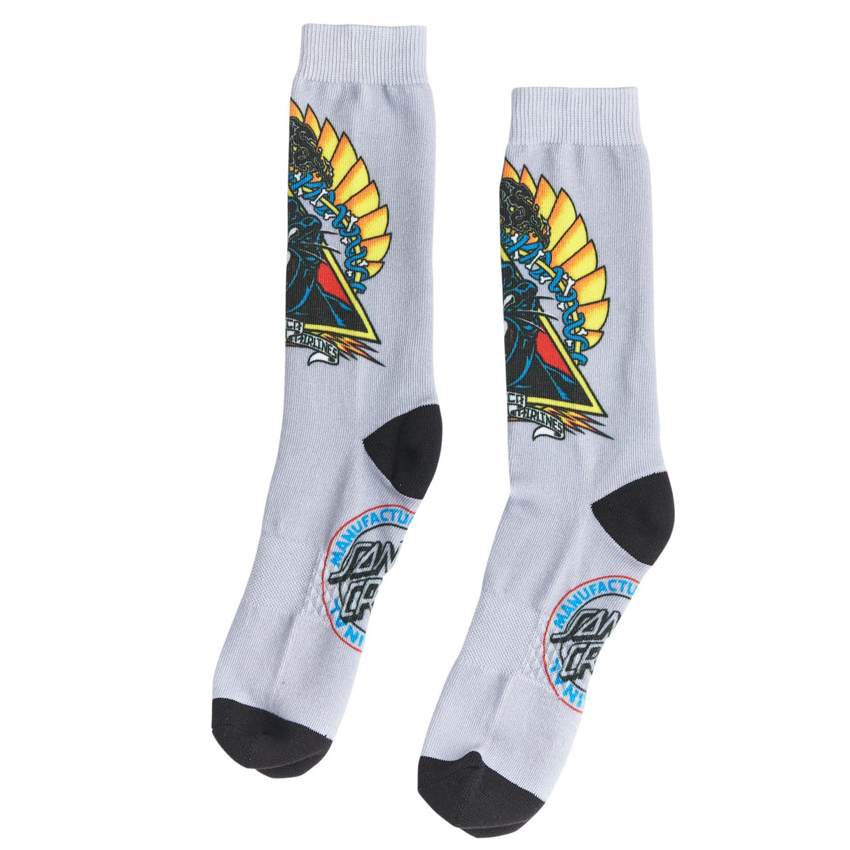 Santa Cruz Natas Screaming Panther Dress Socks