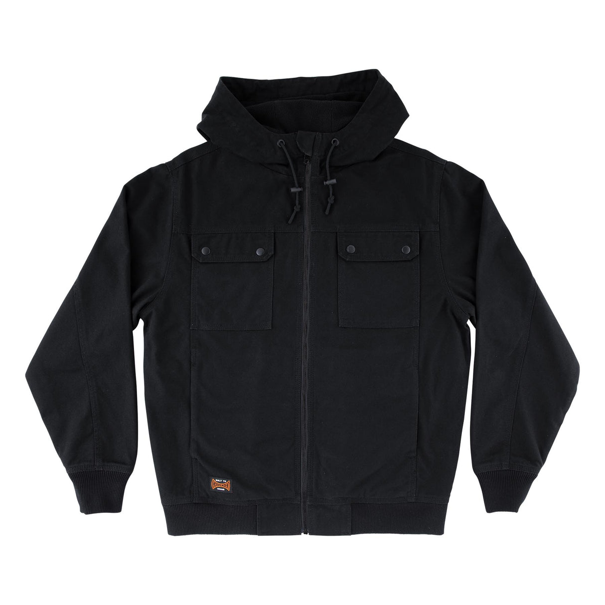 Independent Built To Grind Hooded Canvas Work Jacket