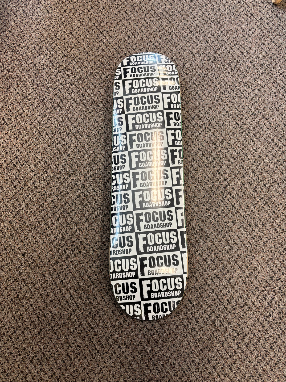 Focus Repeater Logo Skateboard Deck 8.5"