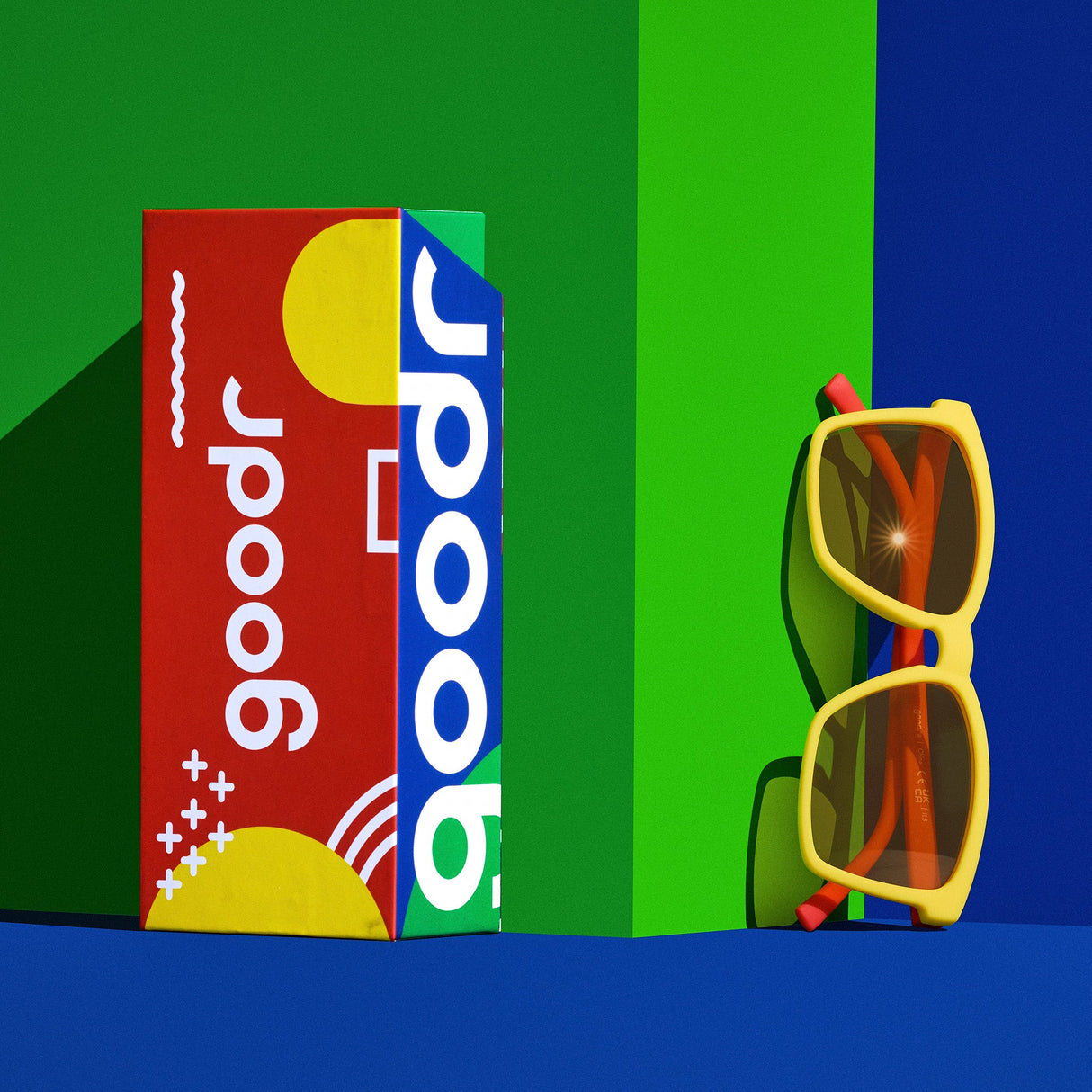 Goodr OGs Finger Painting Paragon Sunglasses