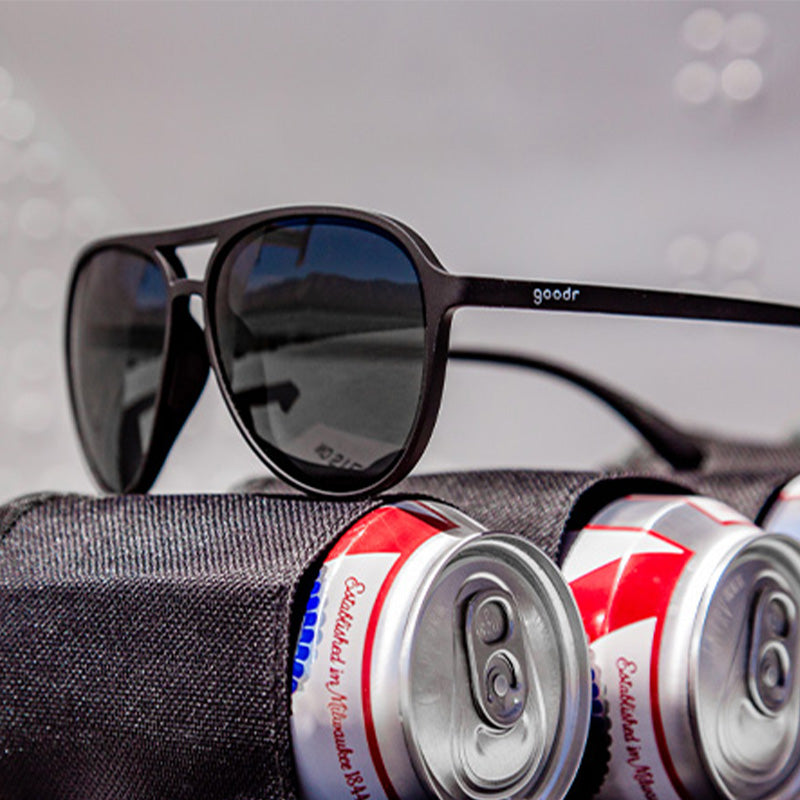 Goodr Operation Blackout Aviator Sunglasses