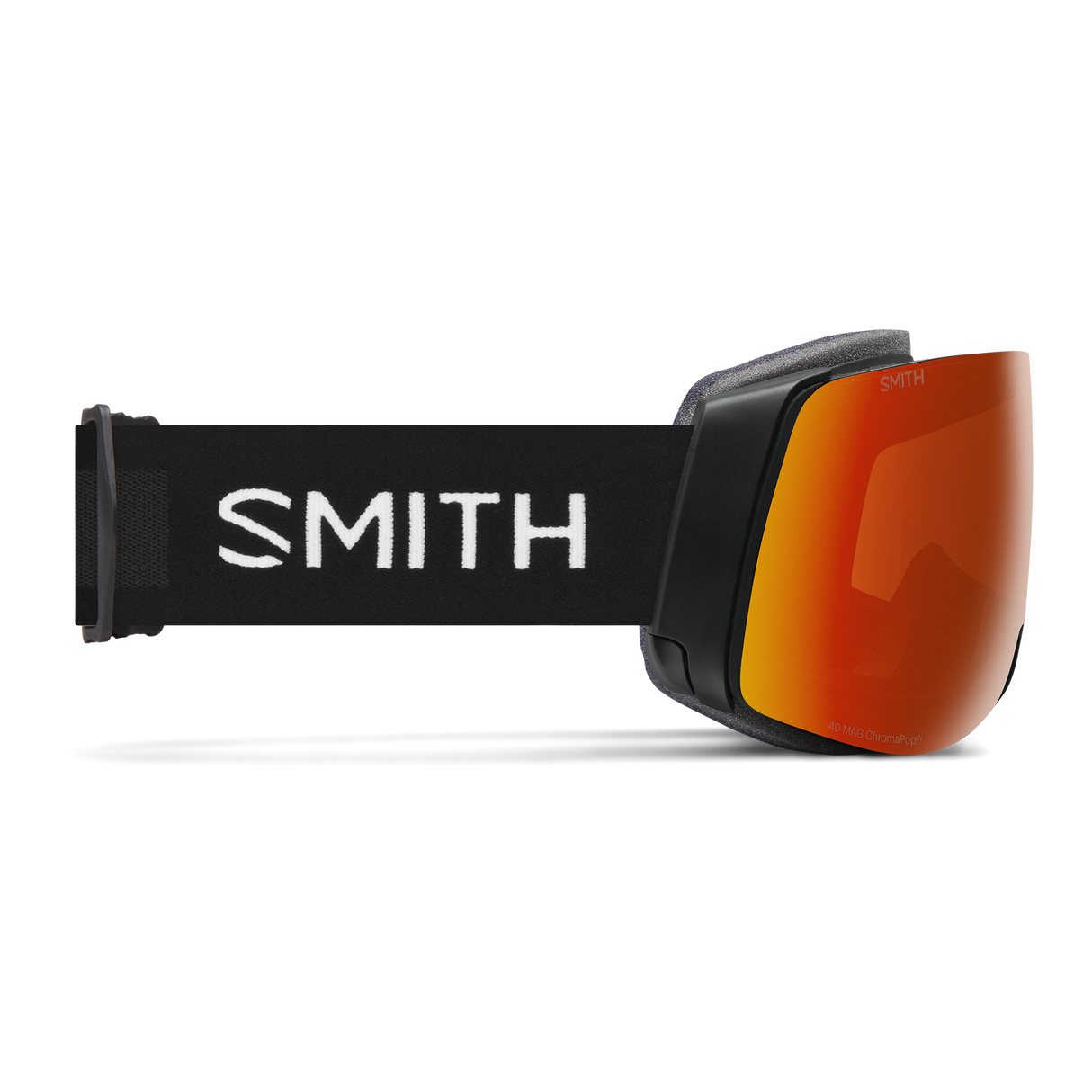 Smith 4D Mag Goggles Black + ChromaPop Photochromic Red Mirror Lens