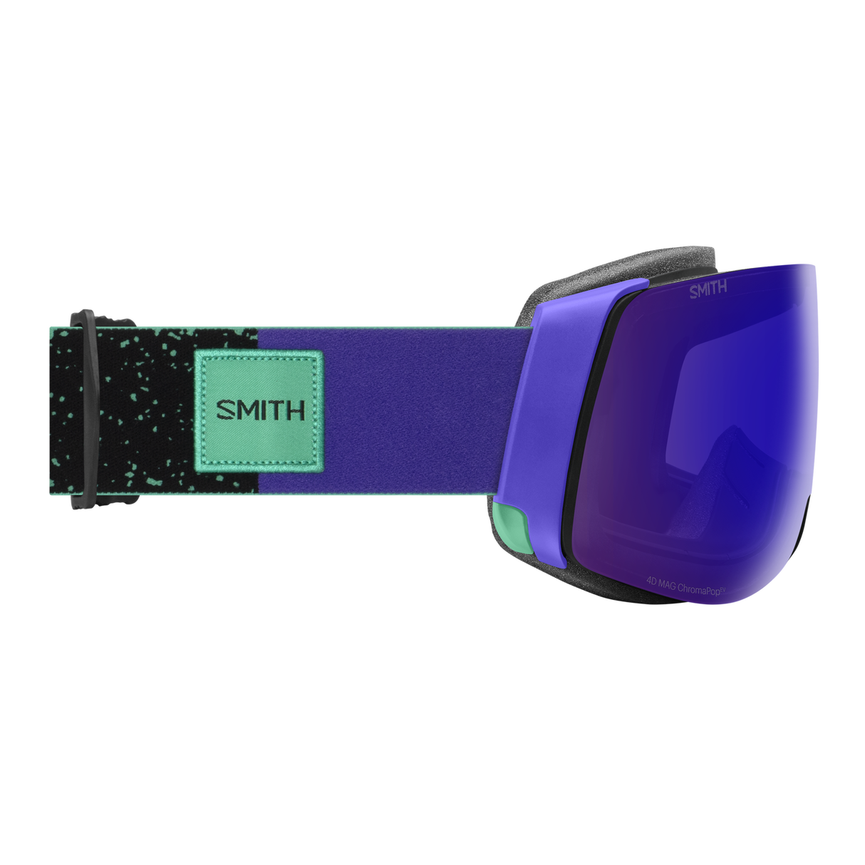 Smith 4D Mag Goggles Emerald City + ChromaPop Everyday Violet Mirror Lens