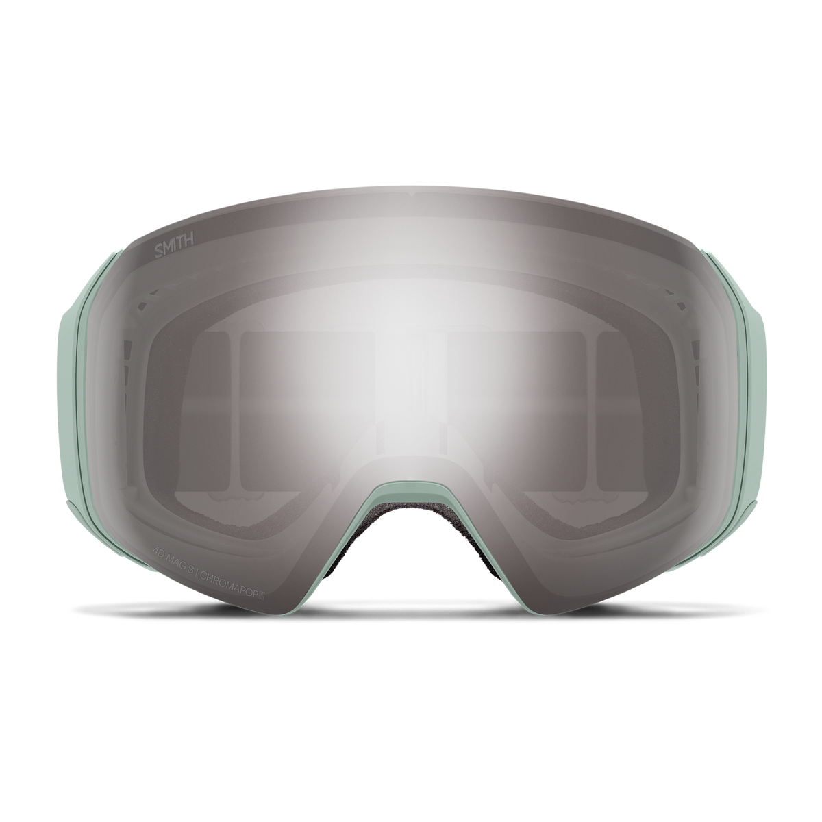 Smith 4D Mag S Goggles Soft Grass Waves + ChromaPop Sun Platinum Mirror Lens 2027