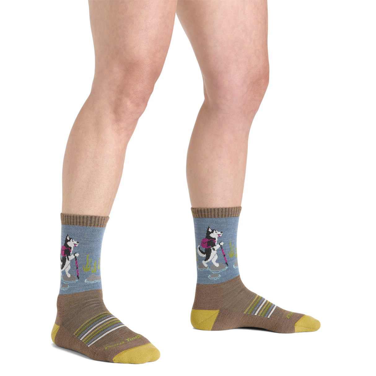 Darn Tough Women's Critter Club Micro Crew Lightweight Hiking Socks