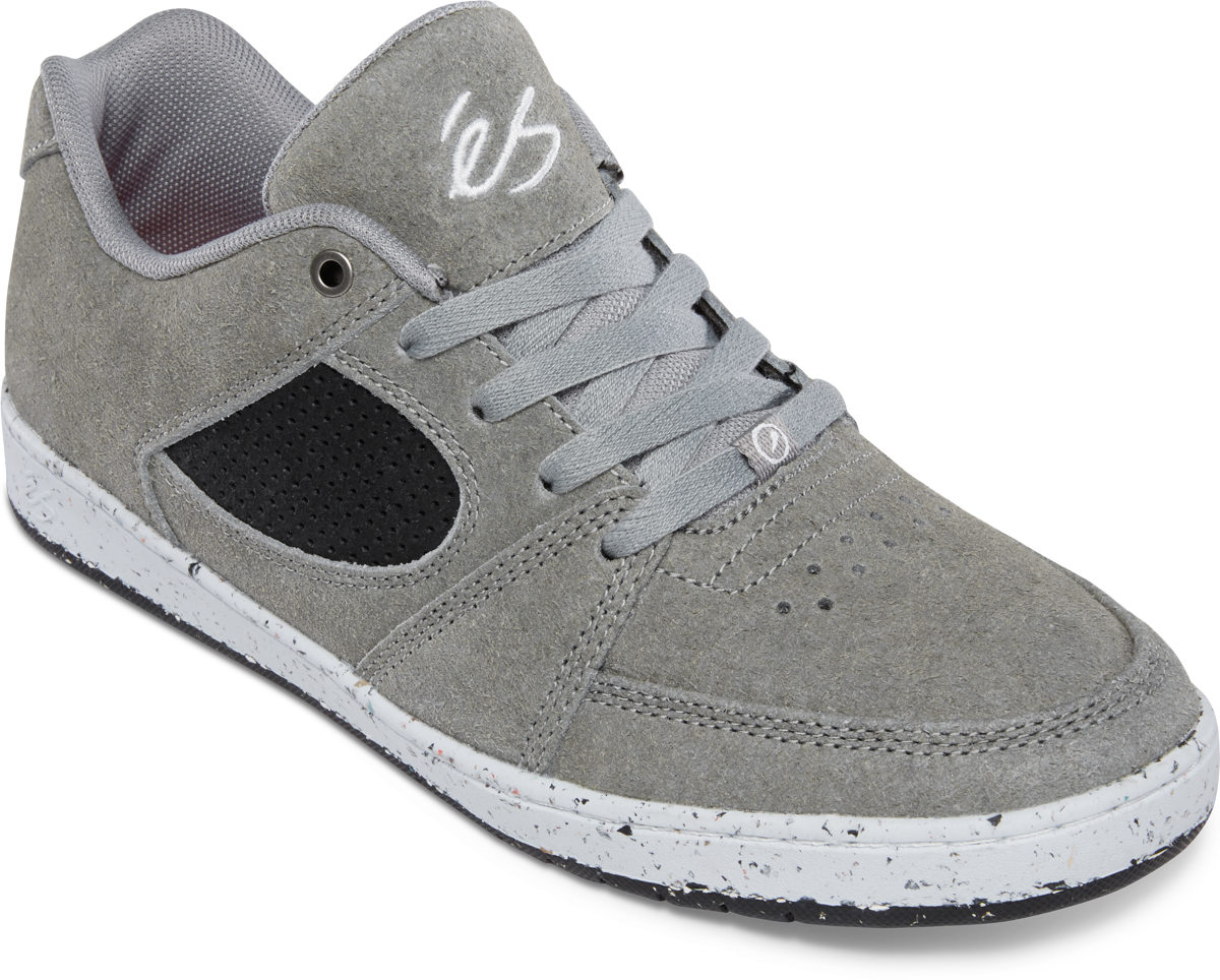 Es Accel Slim Eco Skate Shoes - Grey/Black