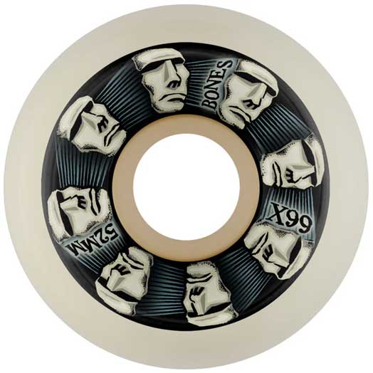 Bones 99a X Formula Head Rush Skateboard Wheels