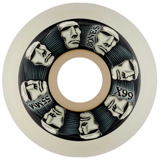 Bones 99a X Formula Head Rush Skateboard Wheels