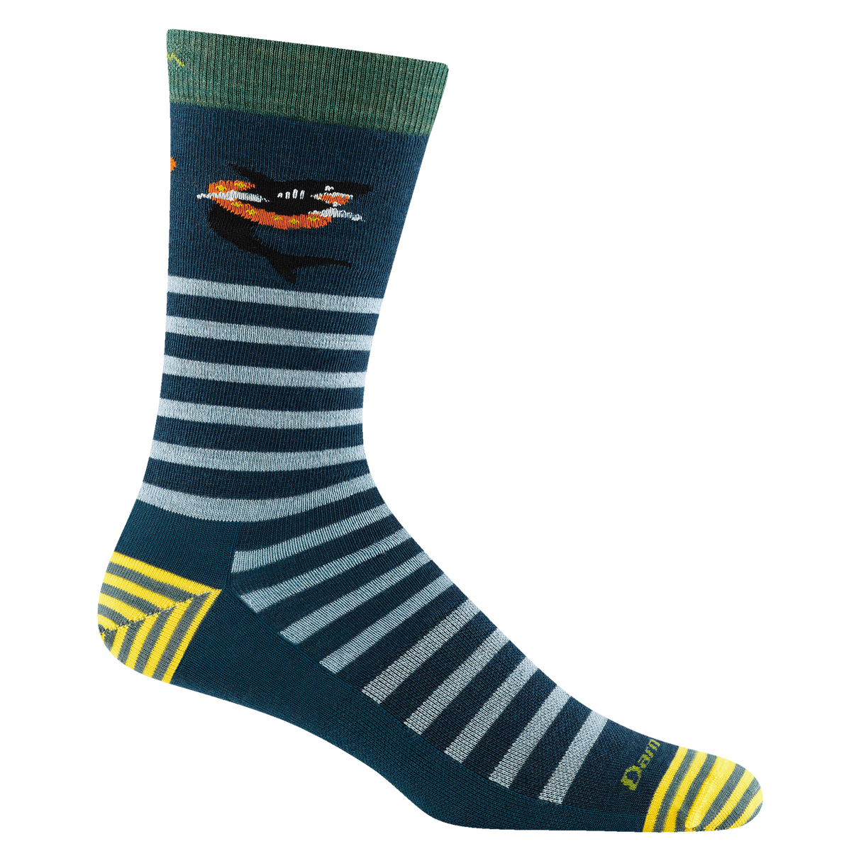 Darn Tough Men's Animal Haus Crew Lightweight Lifestyle Socks