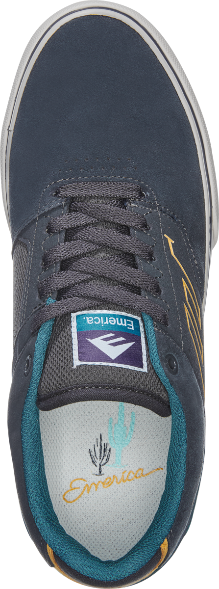 Emerica Low Vulc Skate Shoes - Dark Navy