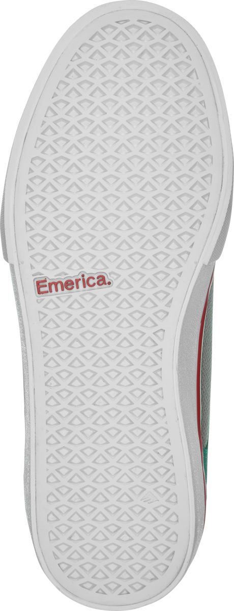 Emerica Cadence Skate Shoes - Green/Blue