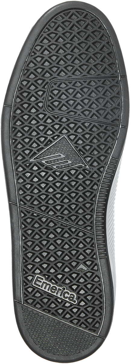 Emerica The Romero Laced Skate Shoes - Grey/Black/Yellow