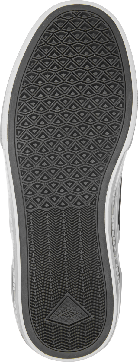 Emerica x Independent Wino Skate Shoes - Black/White