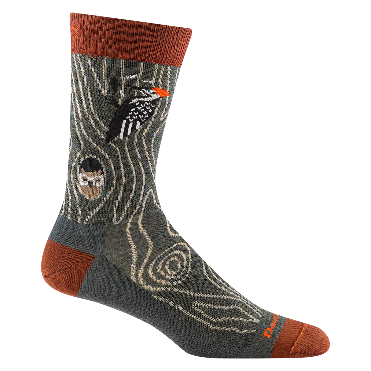 Darn Tough Men's Woody Crew Lightweight Lifestyle Socks
