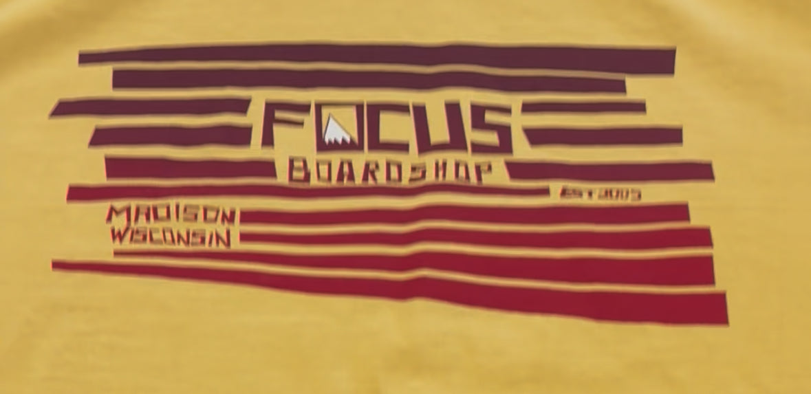 Focus Peak Logo Comfort Color Short Sleeve T-Shirt