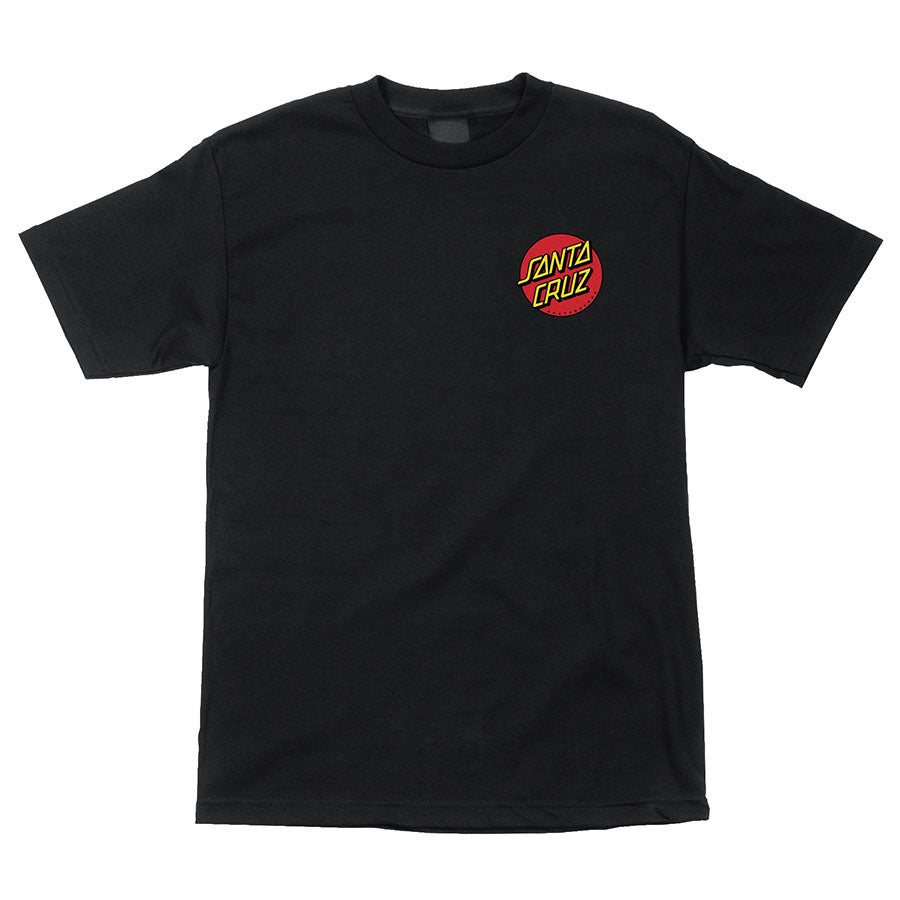 Santa Cruz Meek Slasher Front T-Shirt - Pigment Black