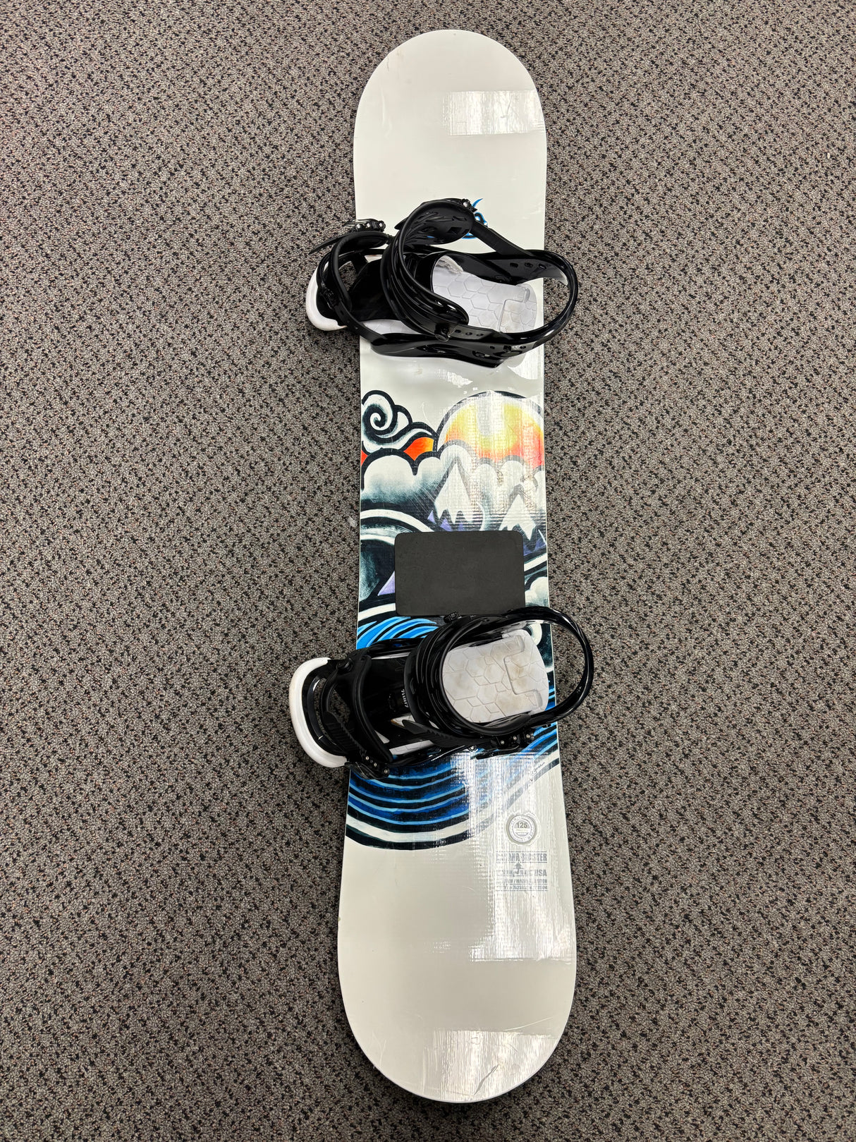 Pre owned Lib Tech Banana Blaster 125cm & Burton smalls Bindings