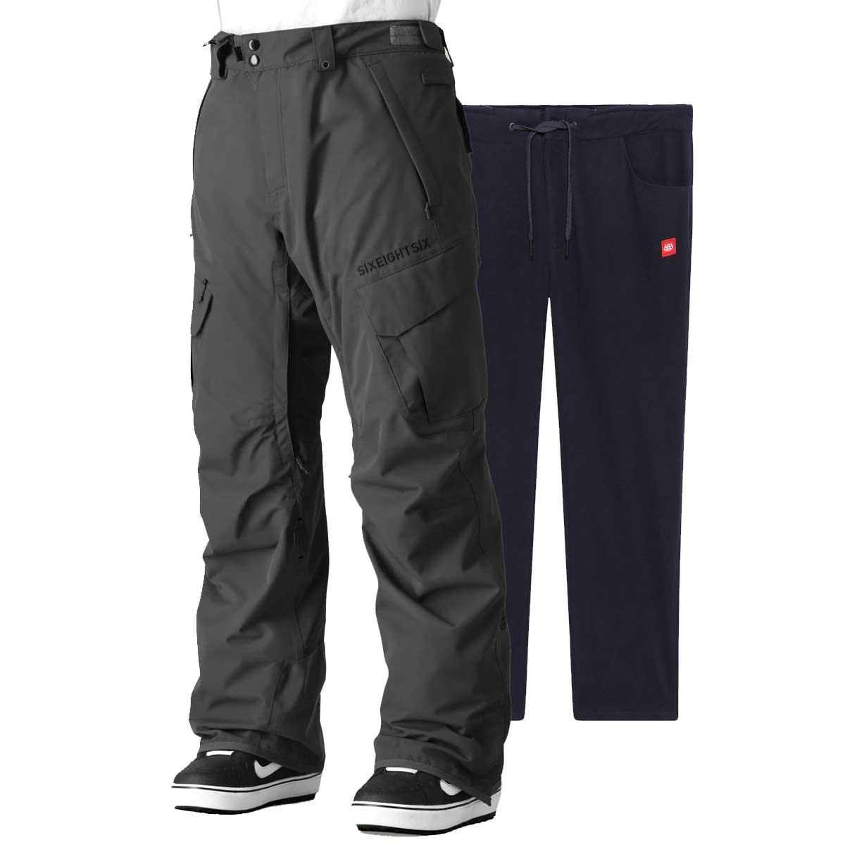 686 Men's Smarty 3-in-1 Cargo Snow Pants - 2026