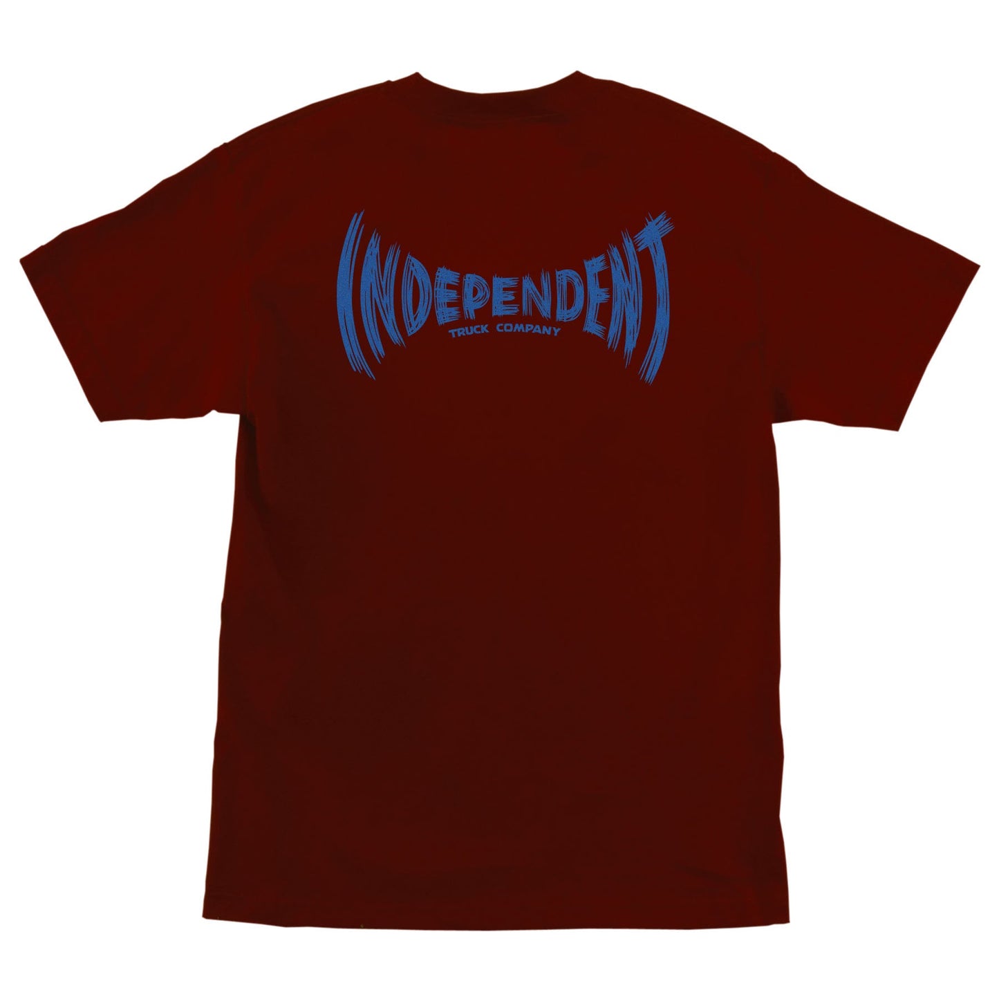 Independent Carved Span Men's T-Shirt - Burgundy