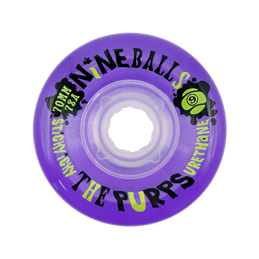 Sector Nine 78a Nineball 70mm Longboard Wheels Purps