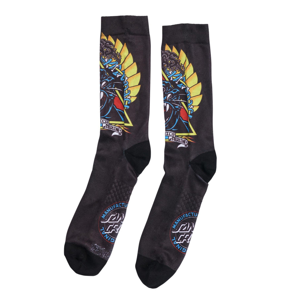 Santa Cruz Natas Screaming Panther Dress Socks