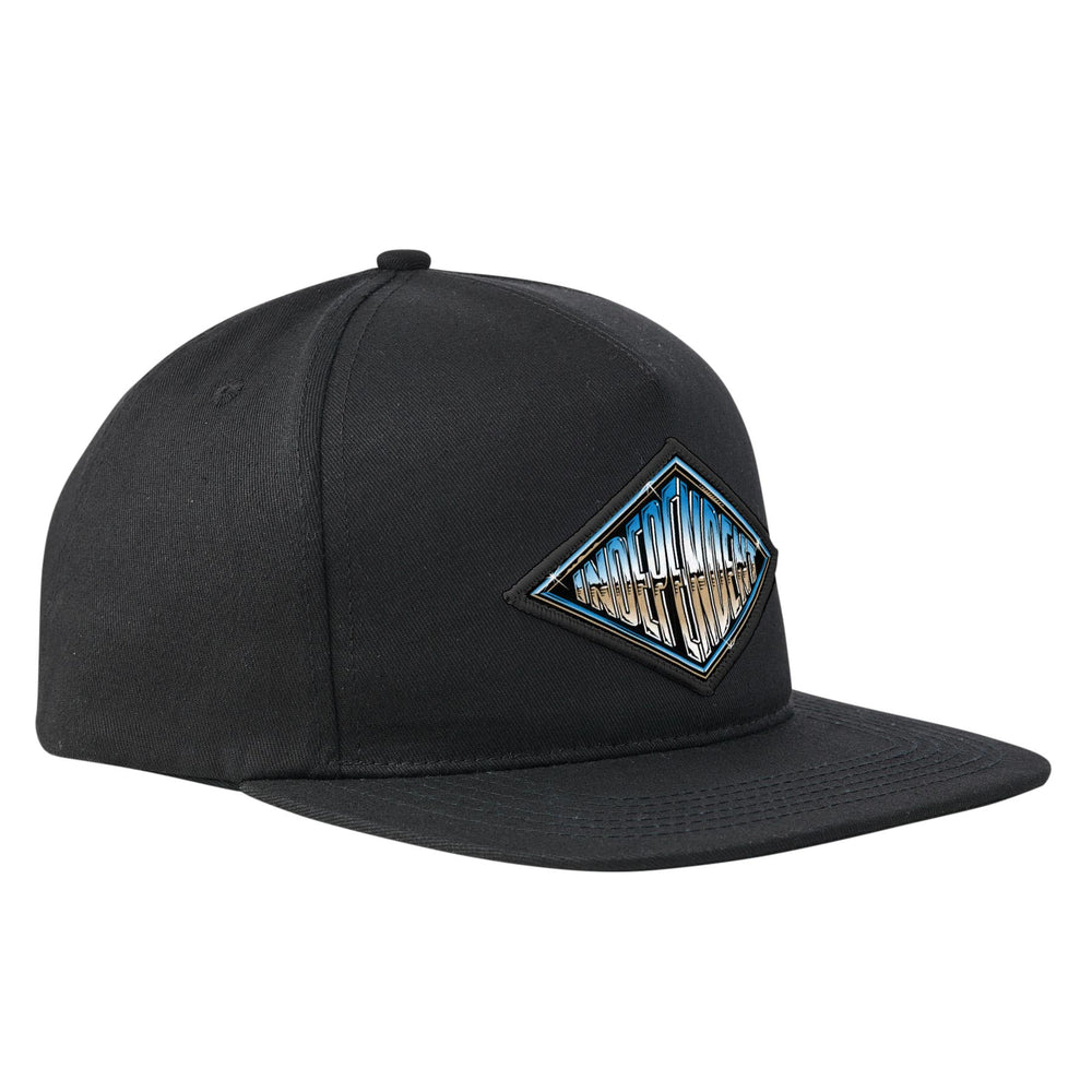 Independent Chrome Summit Snapback Mid Profile Hat - Black
