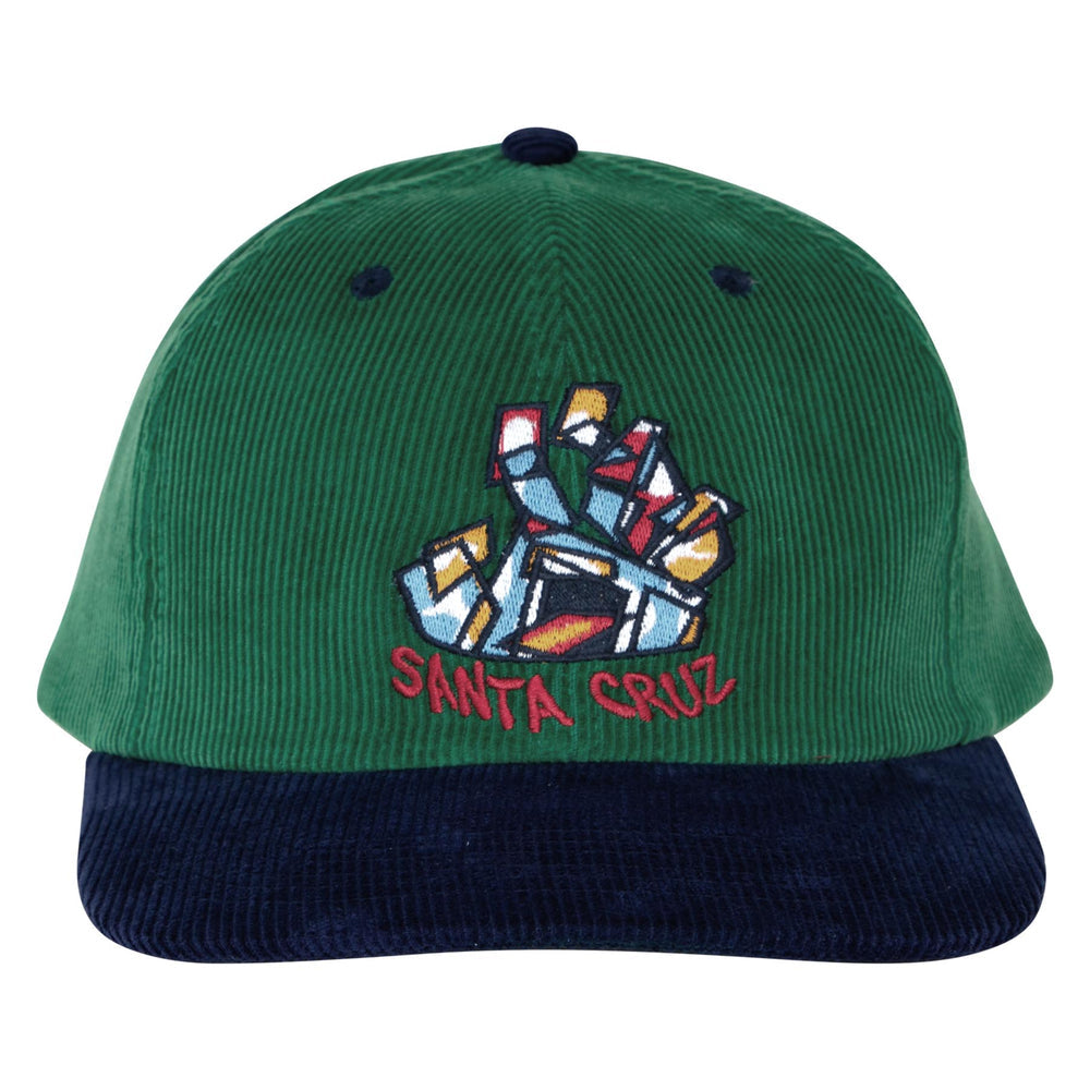 Santa Cruz Scratched Corduroy Snapback Hat