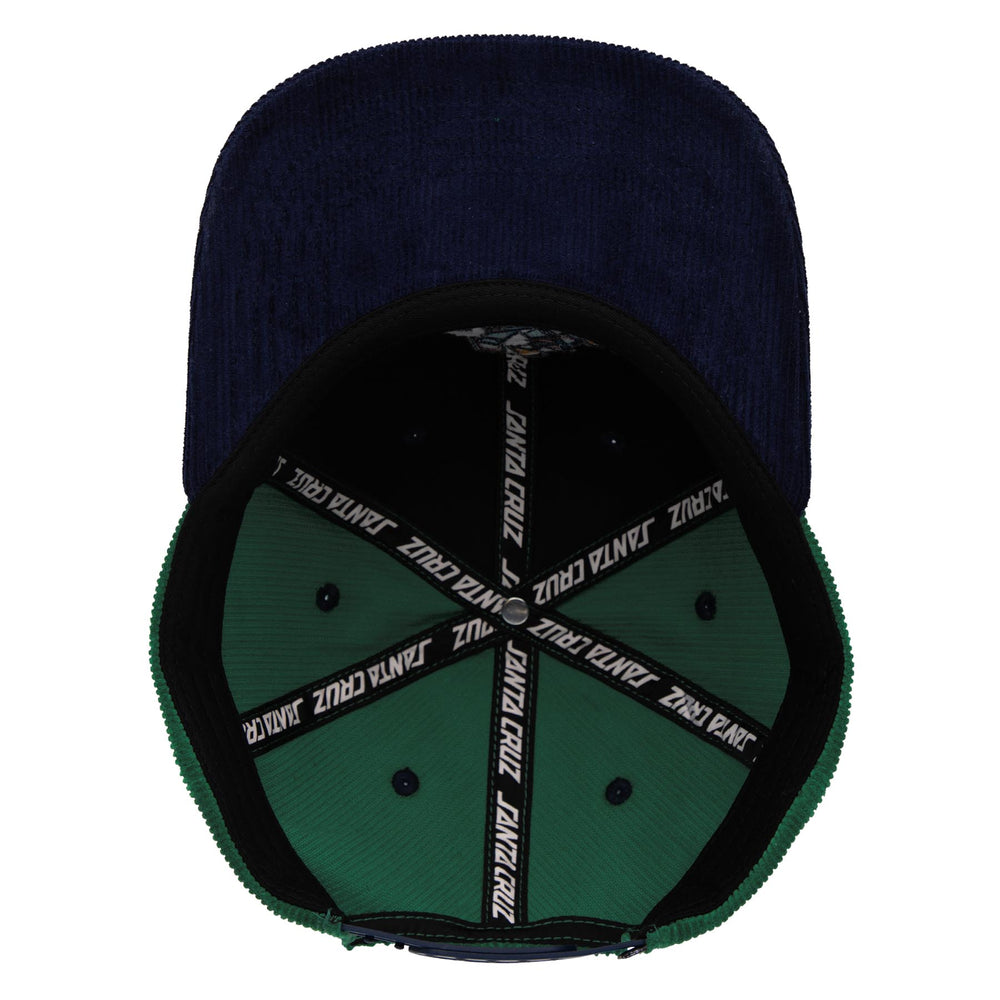 Santa Cruz Scratched Corduroy Snapback Hat