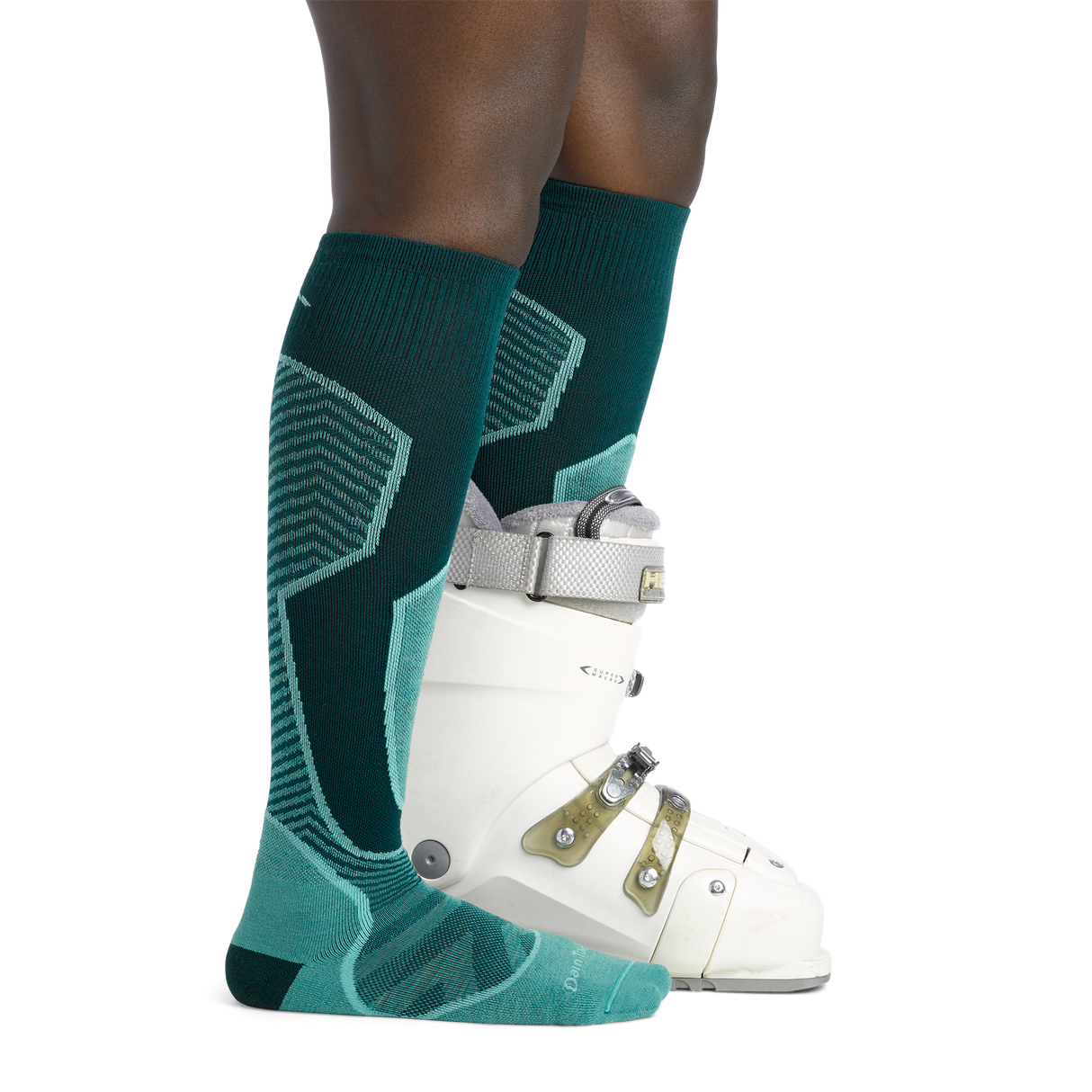 Darn Tough Women's Outer Limits Over-the-Calf Lightweight Ski & Snowboard Socks