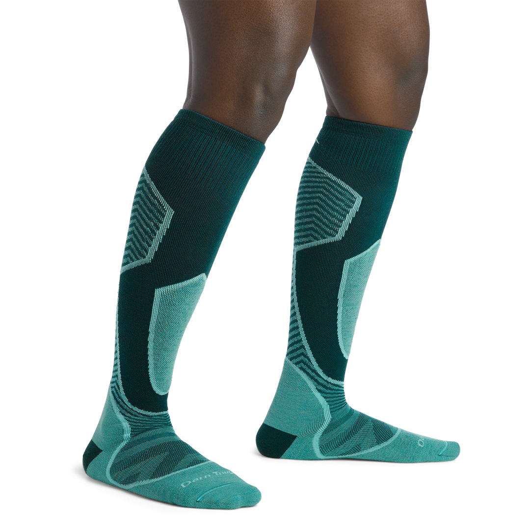 Darn Tough Women's Outer Limits Over-the-Calf Lightweight Ski & Snowboard Socks