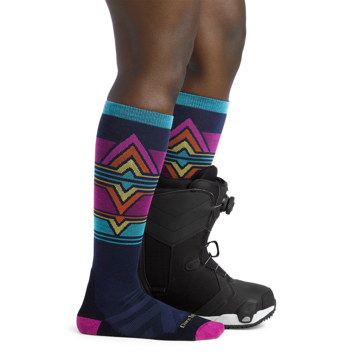 Darn Tough Women's Echo Over-the-Calf Midweight Ski & Snowboard Socks