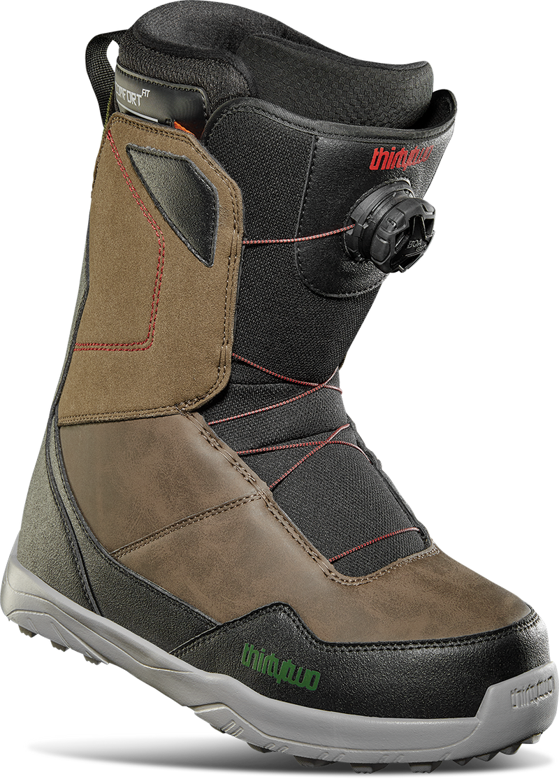 ThirtyTwo Men s Shifty BOA Snowboard Boots 2024 Black Brown