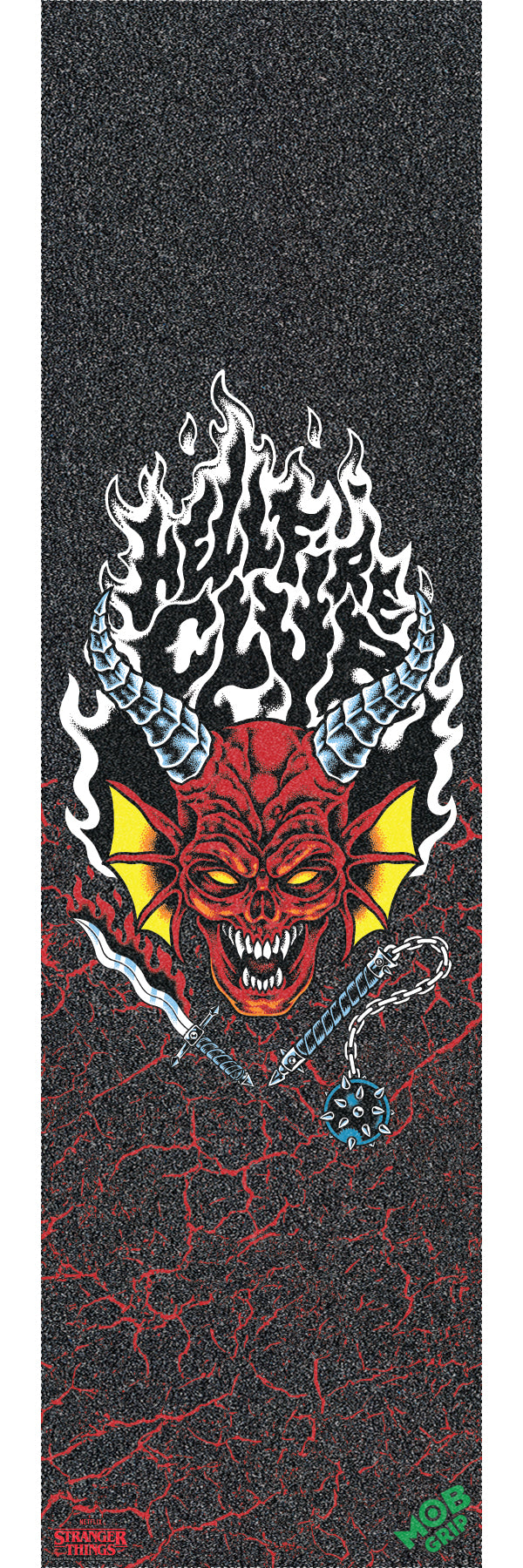 Mob Grip Tape Stranger Things Hellfire Club 9in x 33in