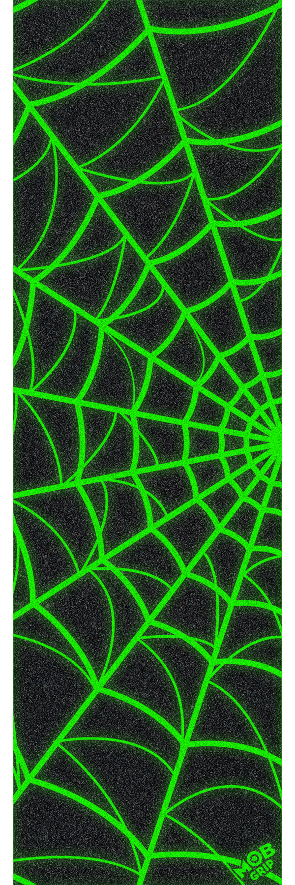 Mob Glow Web Skateboard 10" Grip Tape