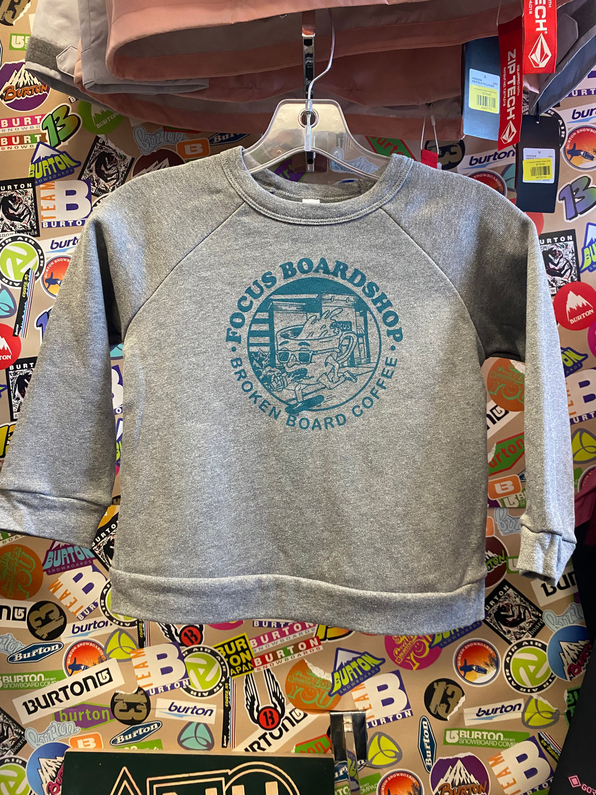 Focus Boardshop and Broken Board Coffee Collaboration Youth Crew