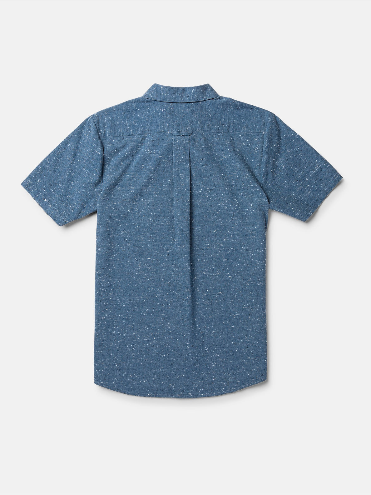 Volcom Date Knight Short Sleeve Button Up T-Shirt - Stone Blue