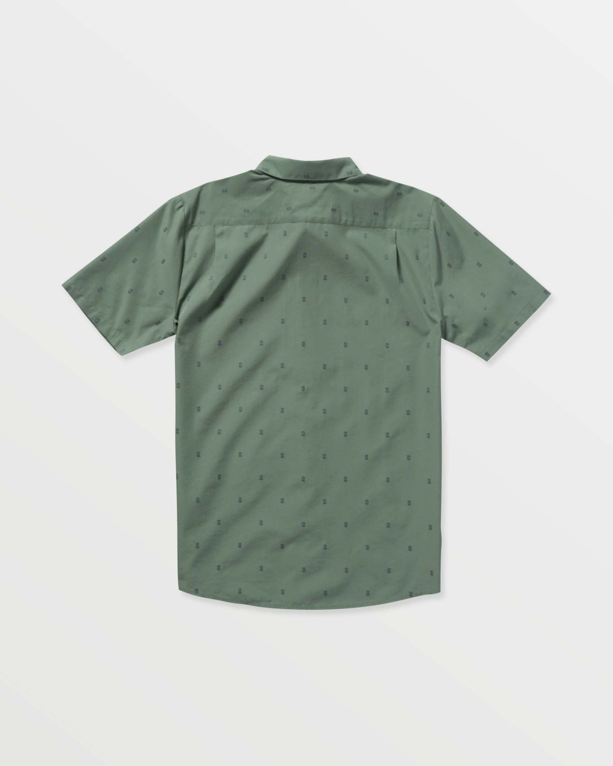 Volcom Bankstone Short Sleeve Shirt Light Olive