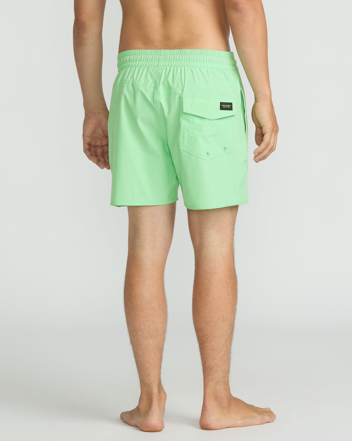 Volcom Men's Lido Solid 16" Trunks - Jade Cream