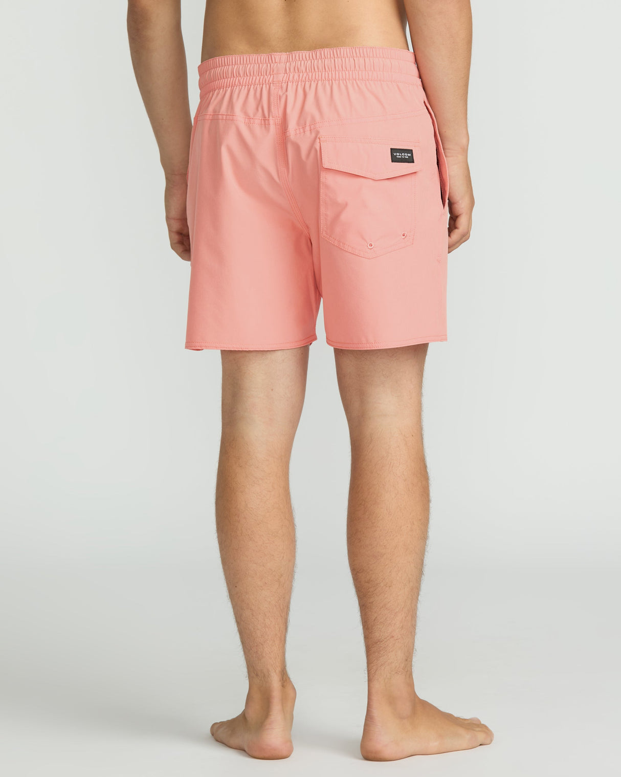 Volcom Men's Lido Solid 16" Trunks - Peach Fuzz