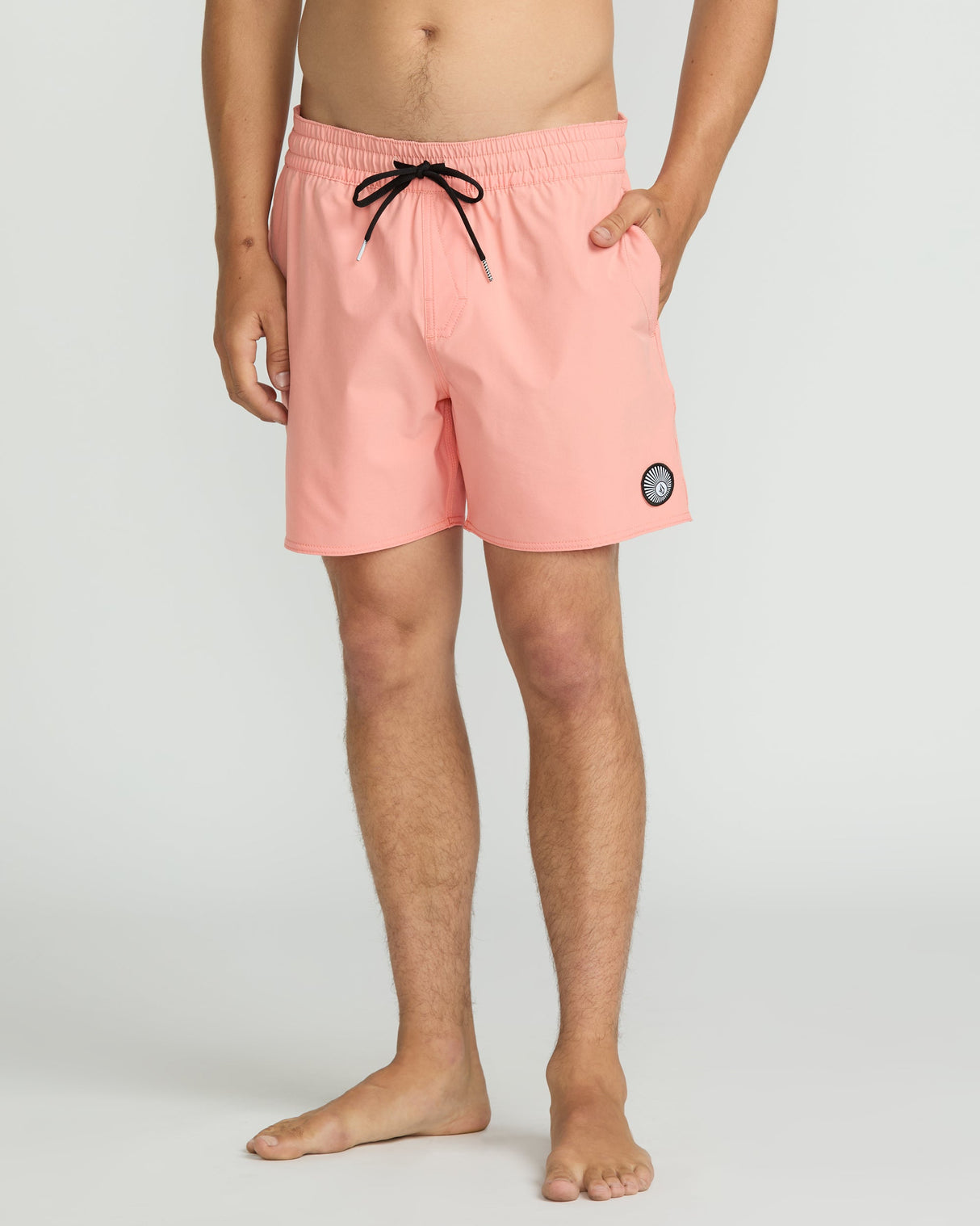 Volcom Men's Lido Solid 16" Trunks - Peach Fuzz