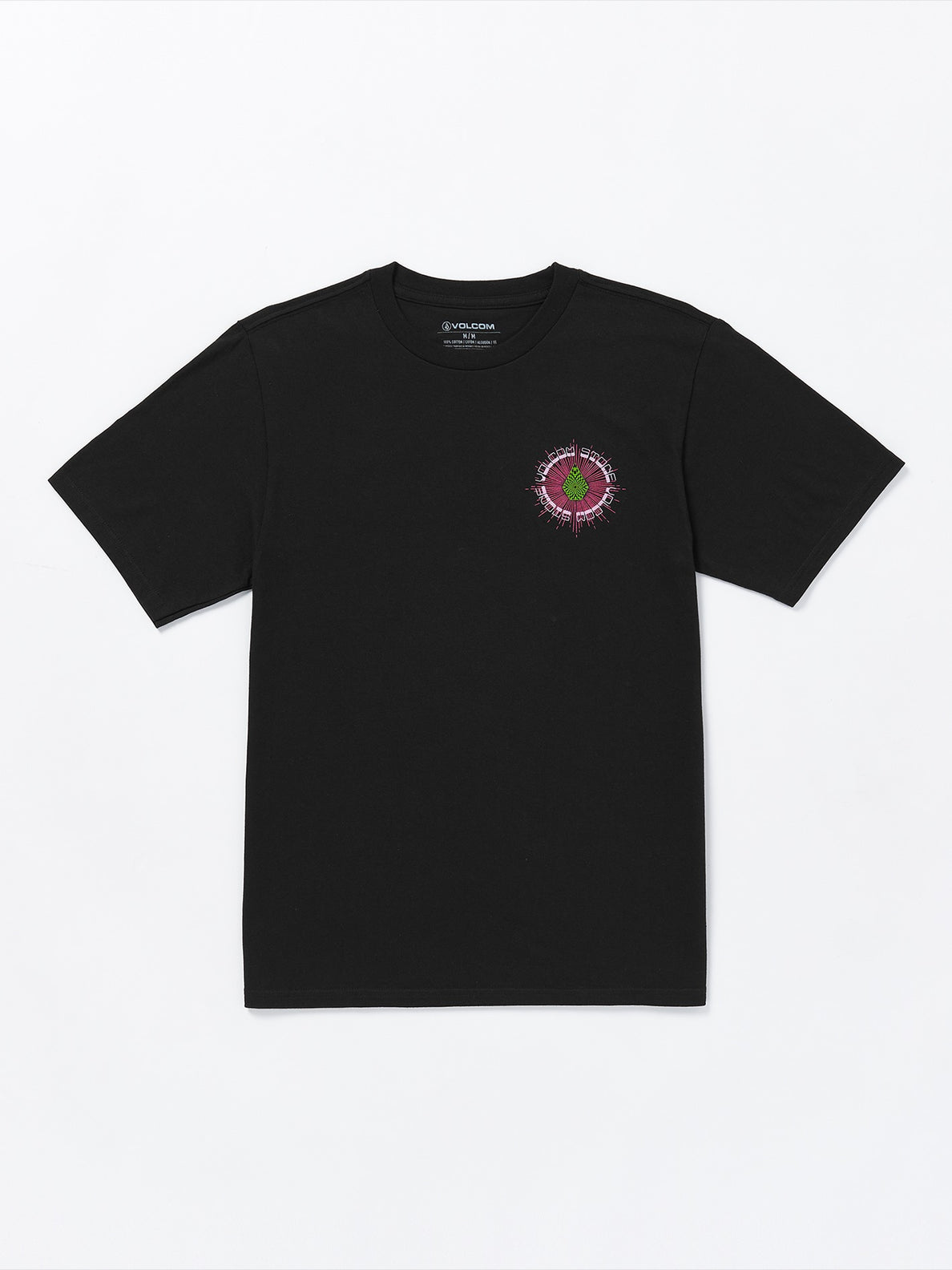 Volcom 1800 Stone Short Sleeve T-Shirt - Black