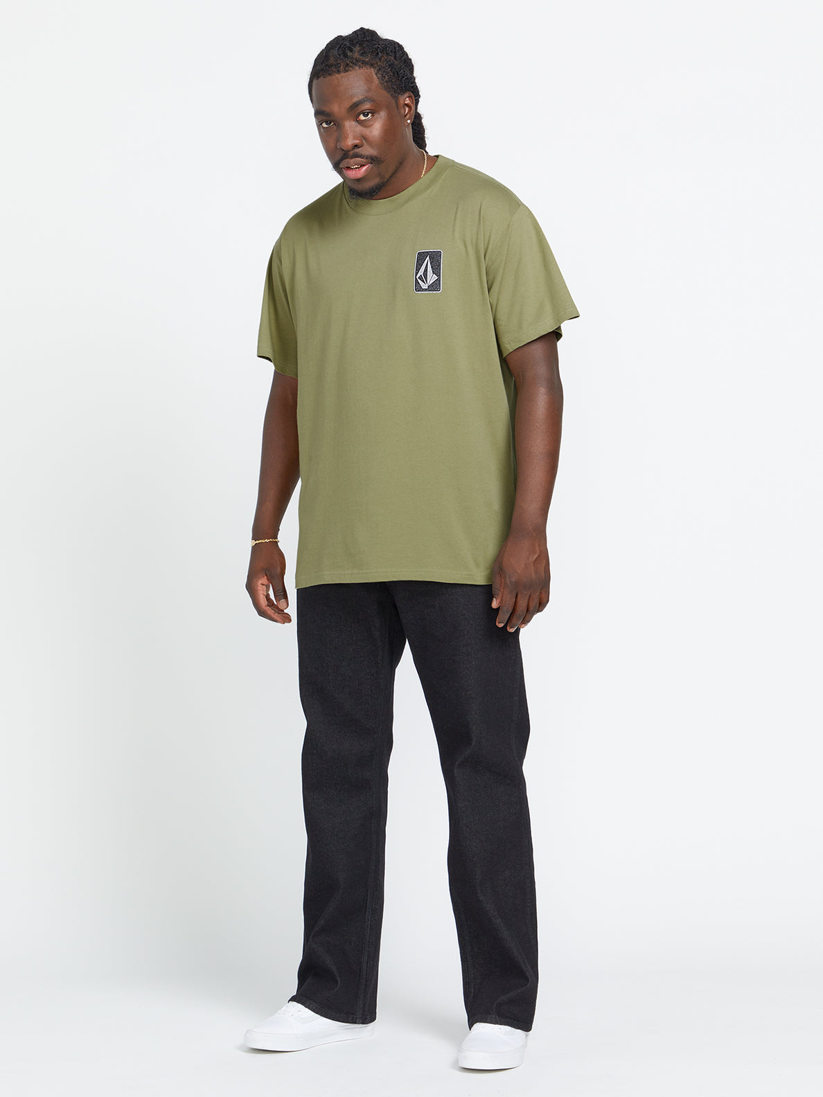 Volcom Skate Vitals Originator Short Sleeve T-Shirt - Thyme Green